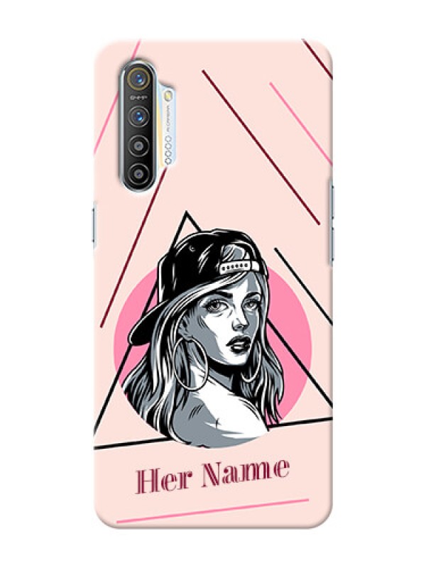 Custom Realme X2 Custom Phone Cases: Rockstar Girl Design