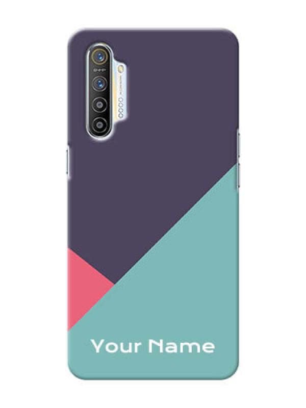 Custom Realme X2 Custom Phone Cases: Tri Color abstract Design