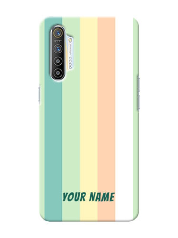 Custom Realme X2 Back Covers: Multi-colour Stripes Design