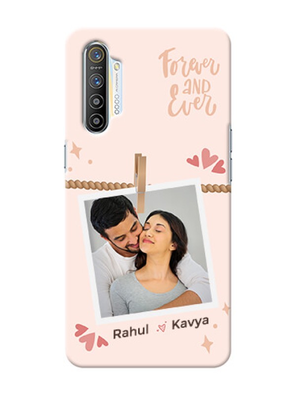 Custom Realme X2 Phone Back Covers: Forever and ever love Design