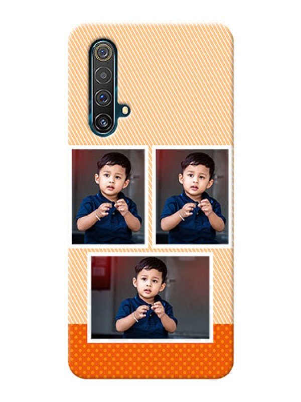 Custom Realme X3 Super Zoom Mobile Back Covers: Bulk Photos Upload Design