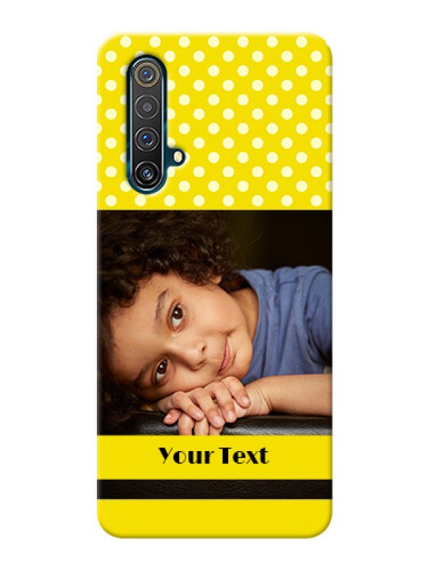 Custom Realme X3 Super Zoom Custom Mobile Covers: Bright Yellow Case Design