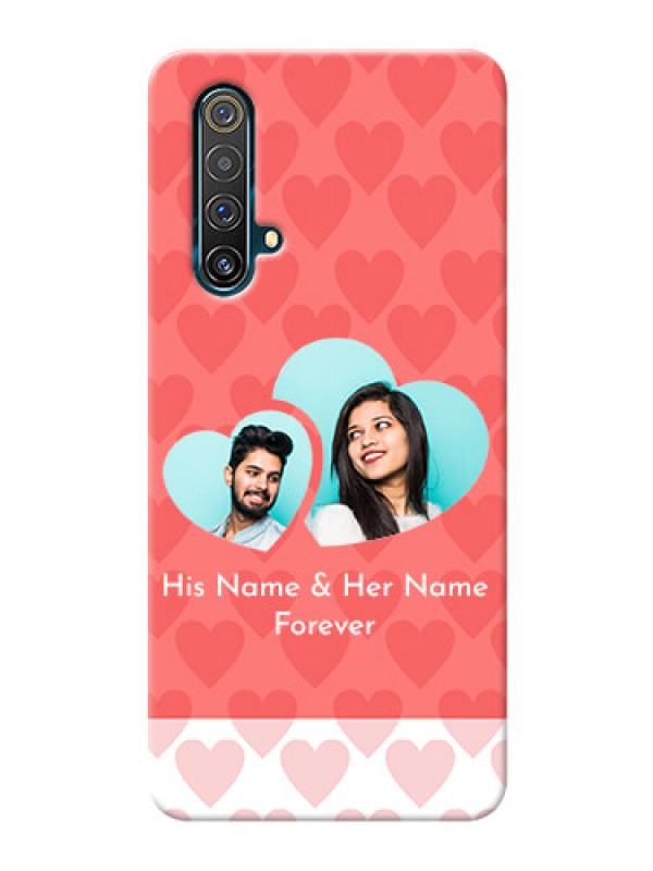 Custom Realme X3 Super Zoom personalized phone covers: Couple Pic Upload Design