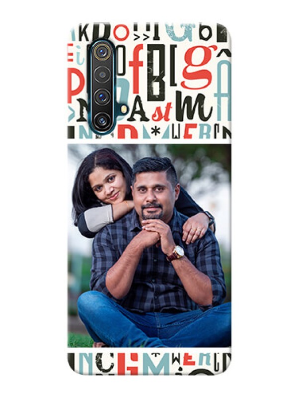 Custom Realme X3 Super Zoom custom mobile phone covers: Alphabet Design