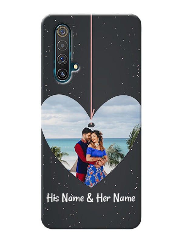 Custom Realme X3 Super Zoom custom phone cases: Hanging Heart Design