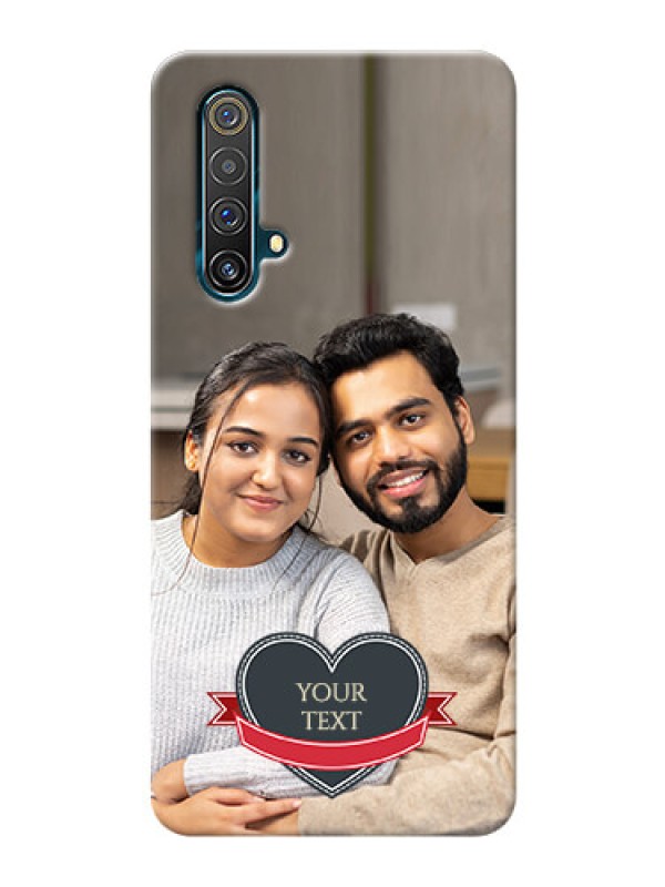 Custom Realme X3 Super Zoom mobile back covers online: Just Married Couple Design