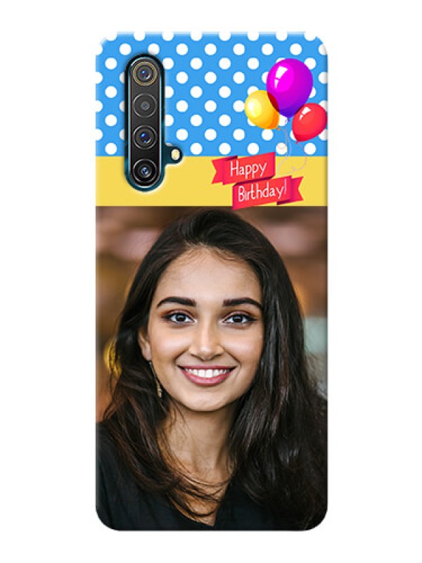 Custom Realme X3 Super Zoom custom mobile back covers: Happy Birthday Design