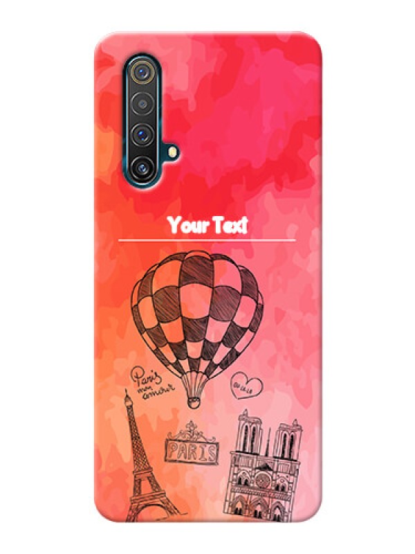 Custom Realme X3 Super Zoom Personalized Mobile Covers: Paris Theme Design