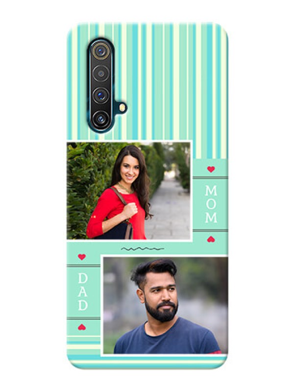 Custom Realme X3 Super Zoom custom mobile phone covers: Mom & Dad Pic Design