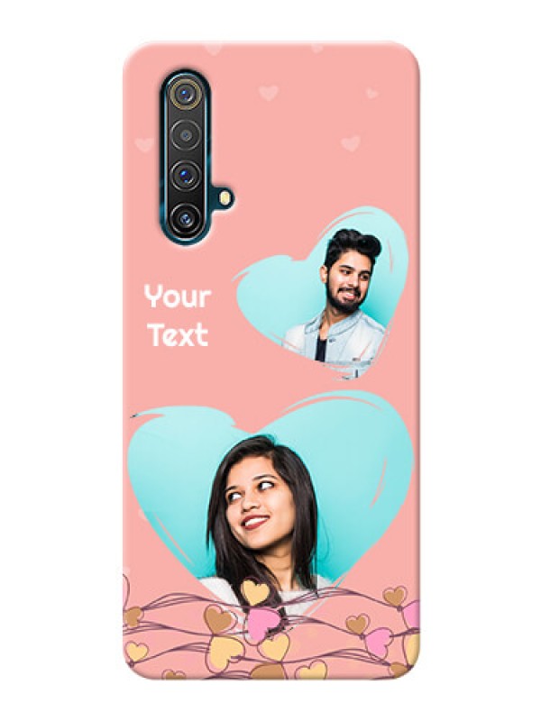 Custom Realme X3 Super Zoom customized phone cases: Love Doodle Design