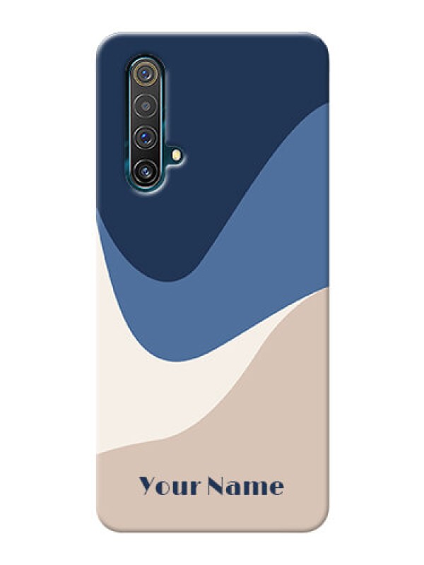 Custom Realme X3 Super Zoom Back Covers: Abstract Drip Art Design