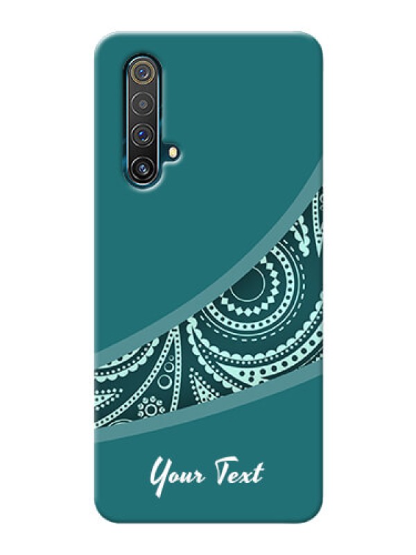 Custom Realme X3 Super Zoom Custom Phone Covers: semi visible floral Design
