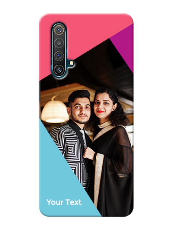 Custom Realme X3 Super Zoom Custom Phone Cases: Stacked Triple colour Design