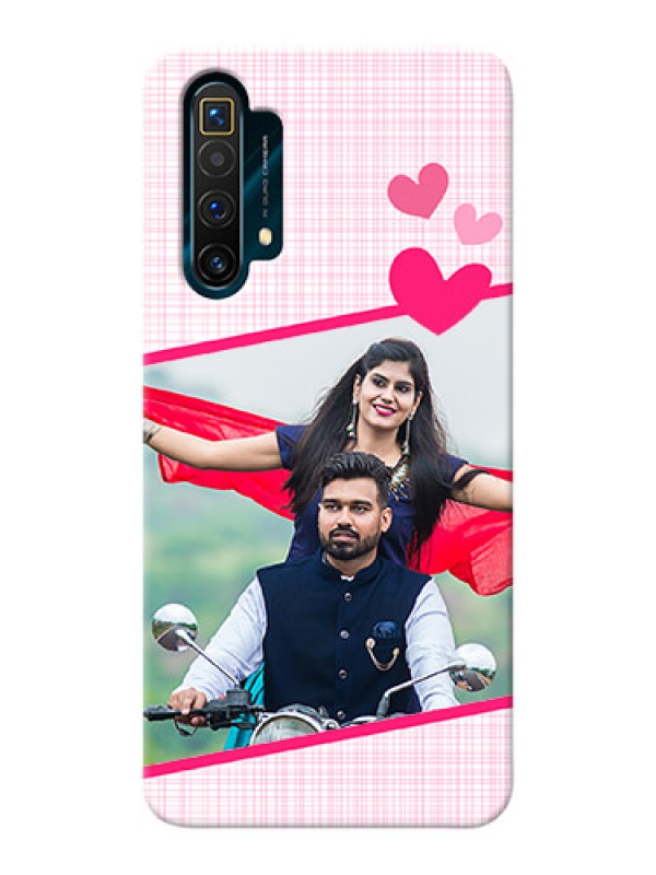 Custom Realme X3 Personalised Phone Cases: Love Shape Heart Design