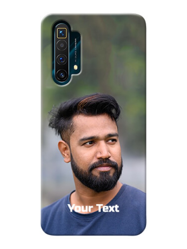 Custom Realme X3 Mobile Cover: Photo with Text