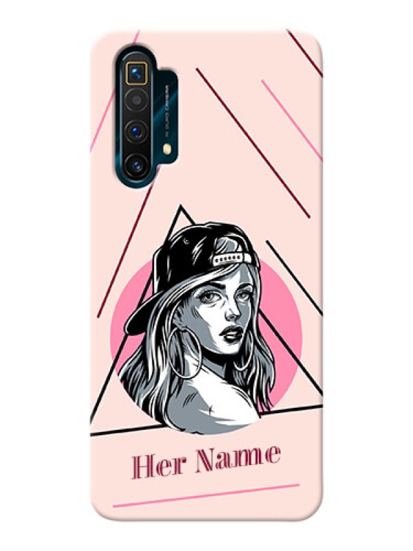 Custom Realme X3 Custom Phone Cases: Rockstar Girl Design