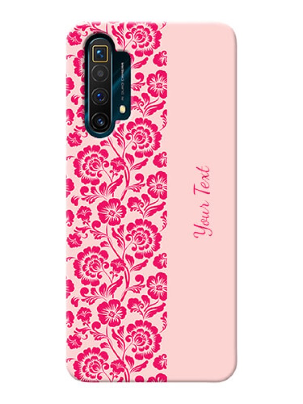 Custom Realme X3 Phone Back Covers: Attractive Floral Pattern Design