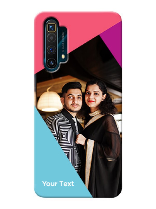 Custom Realme X3 Custom Phone Cases: Stacked Triple colour Design
