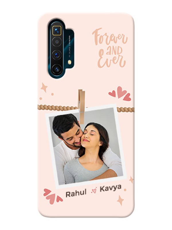 Custom Realme X3 Phone Back Covers: Forever and ever love Design