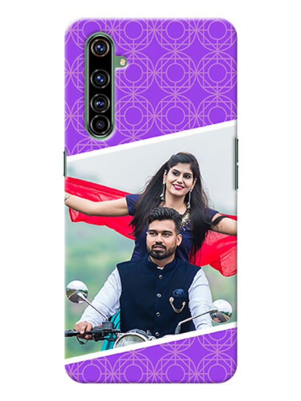 Custom Realme X50 Pro 5G mobile back covers online: violet Pattern Design