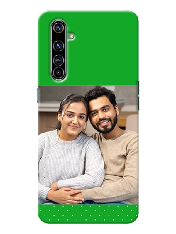 Custom Realme X50 Pro 5G Personalised mobile covers: Green Pattern Design