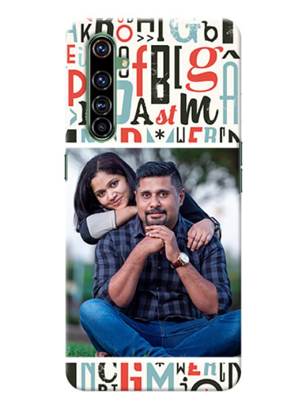 Custom Realme X50 Pro 5G custom mobile phone covers: Alphabet Design