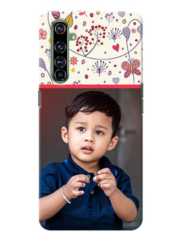 Custom Realme X50 Pro 5G phone back covers: Premium Floral Design