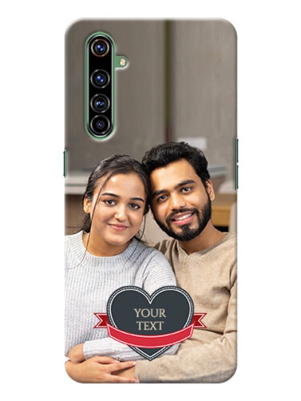 Custom Realme X50 Pro 5G mobile back covers online: Just Married Couple Design
