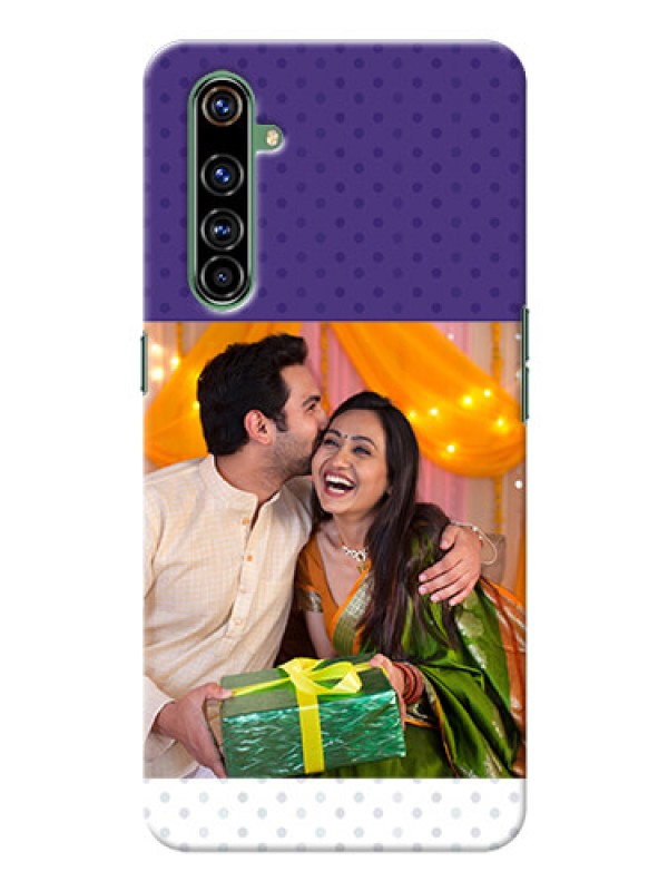 Custom Realme X50 Pro 5G mobile phone cases: Violet Pattern Design