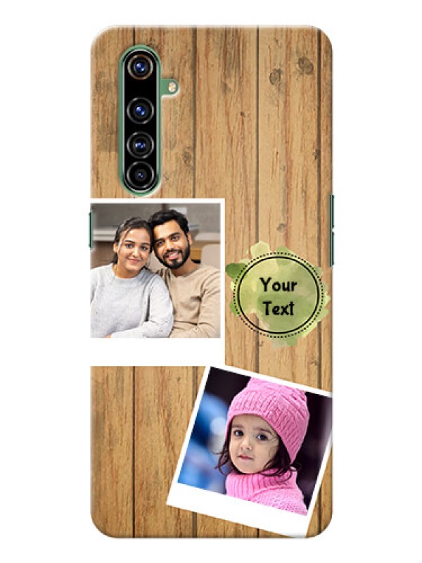 Custom Realme X50 Pro 5G Custom Mobile Phone Covers: Wooden Texture Design