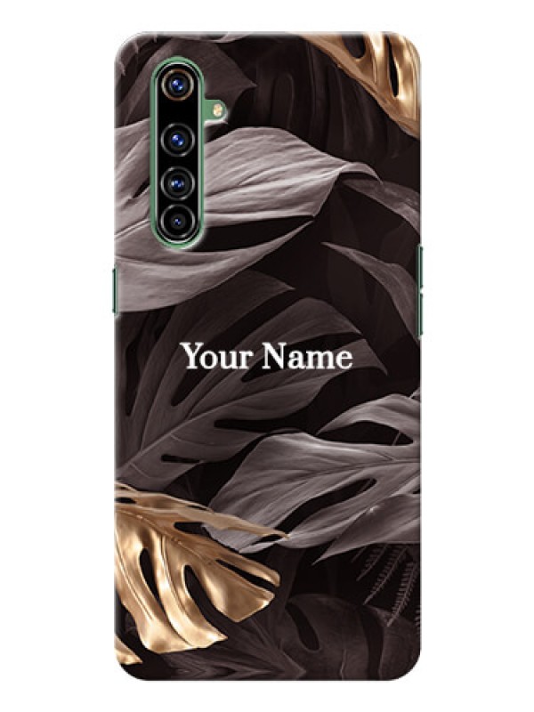 Custom Realme X50 Pro 5G Mobile Back Covers: Wild Leaves digital paint Design