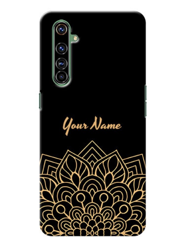Custom Realme X50 Pro 5G Back Covers: Golden mandala Design