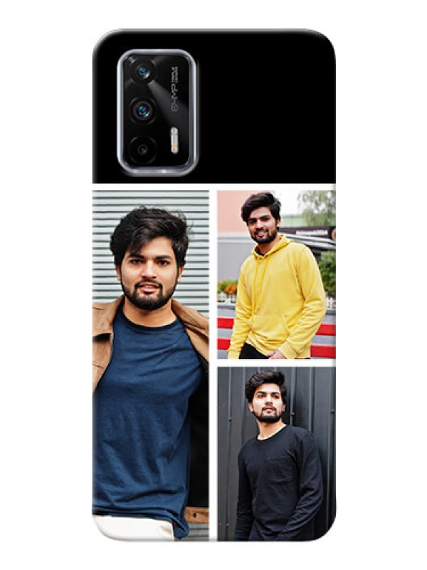 Custom Realme X7 Max 5G Custom Mobile Cover: Upload Multiple Picture Design