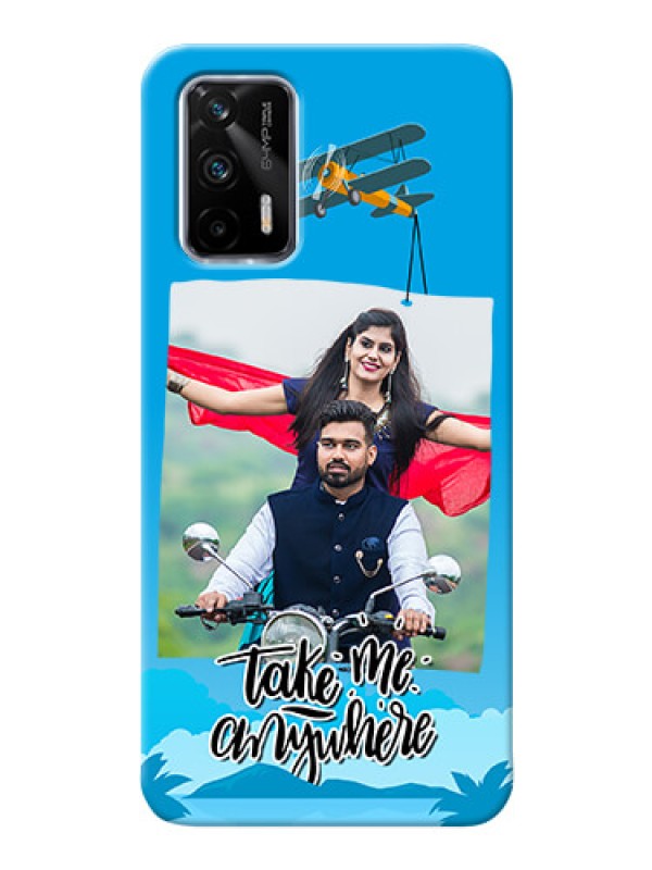 Custom Realme X7 Max 5G custom mobile phone cases: Traveller Design 