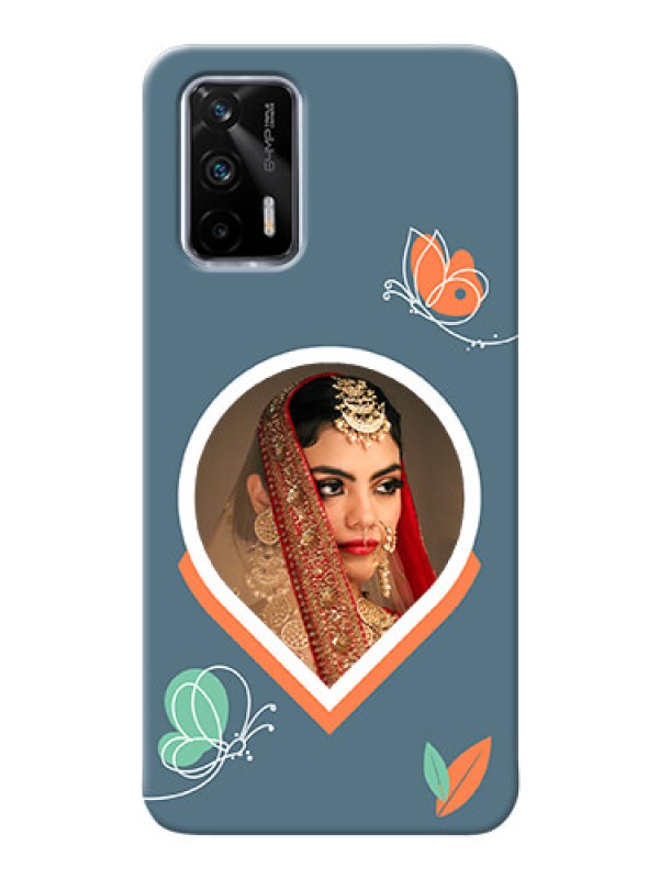 Custom Realme X7 Max 5G Custom Mobile Case with Droplet Butterflies Design