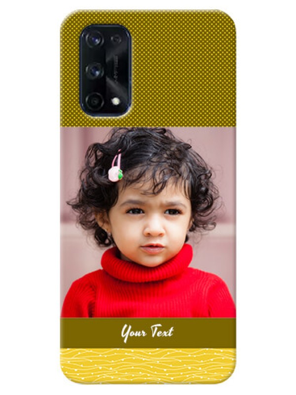 Custom Realme X7 Pro custom mobile back covers: Simple Green Color Design