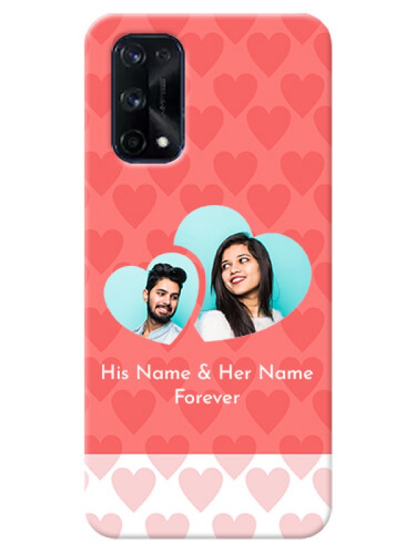 Custom Realme X7 Pro personalized phone covers: Couple Pic Upload Design