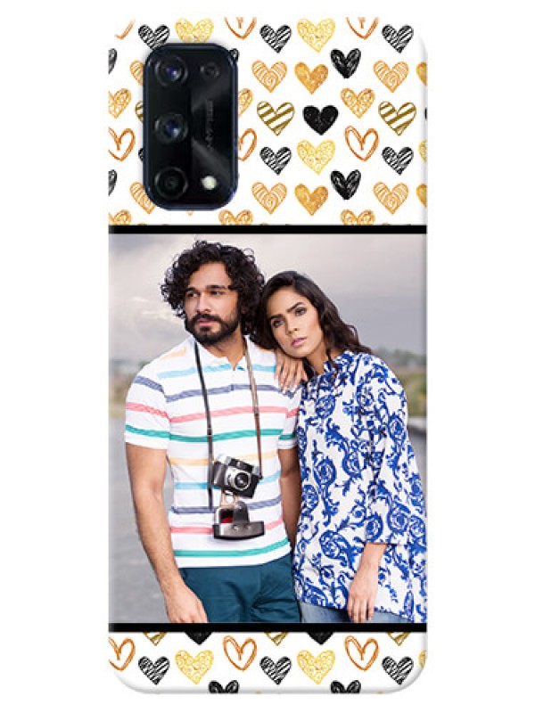 Custom Realme X7 Pro Personalized Mobile Cases: Love Symbol Design