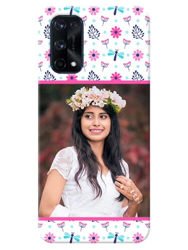Custom Realme X7 Pro Mobile Covers: Colorful Flower Design
