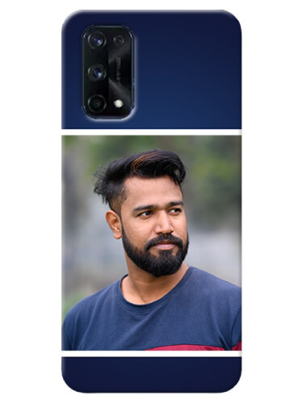 Custom Realme X7 Pro Mobile Cases: Simple Royal Blue Design