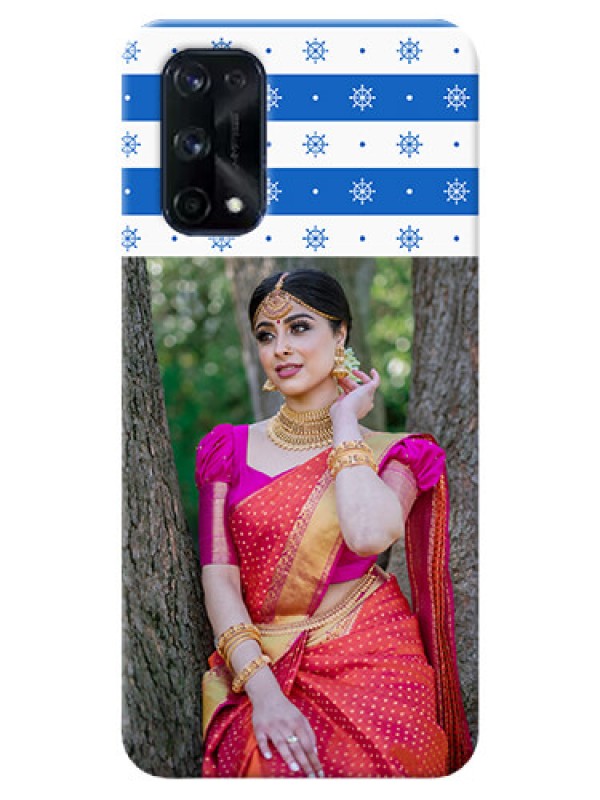 Custom Realme X7 Pro custom mobile covers: Snow Pattern Design