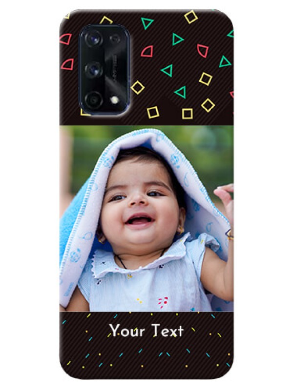 Custom Realme X7 Pro custom mobile cases with confetti birthday design