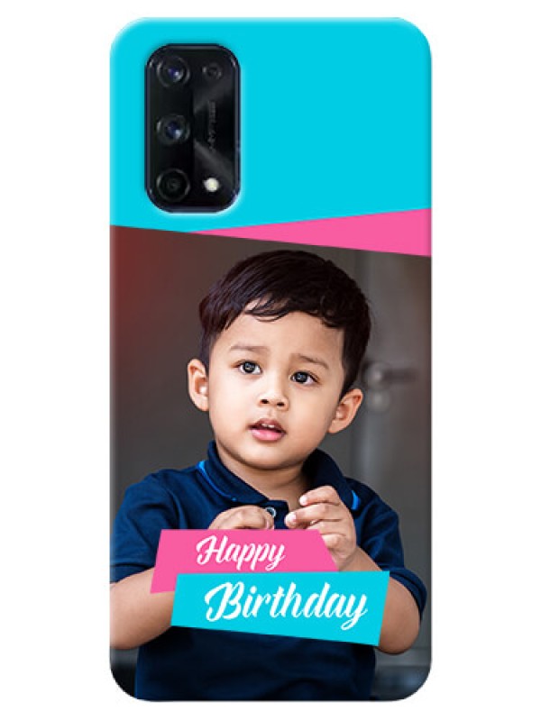 Custom Realme X7 Pro Mobile Covers: Image Holder with 2 Color Design