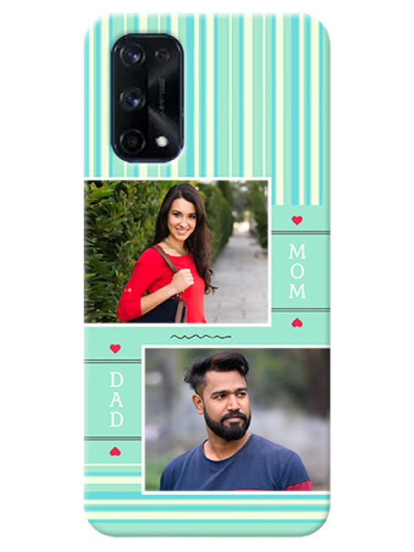 Custom Realme X7 Pro custom mobile phone covers: Mom & Dad Pic Design