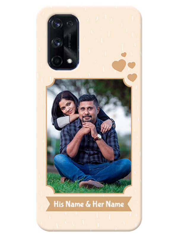 Custom Realme X7 Pro mobile phone cases with confetti love design 