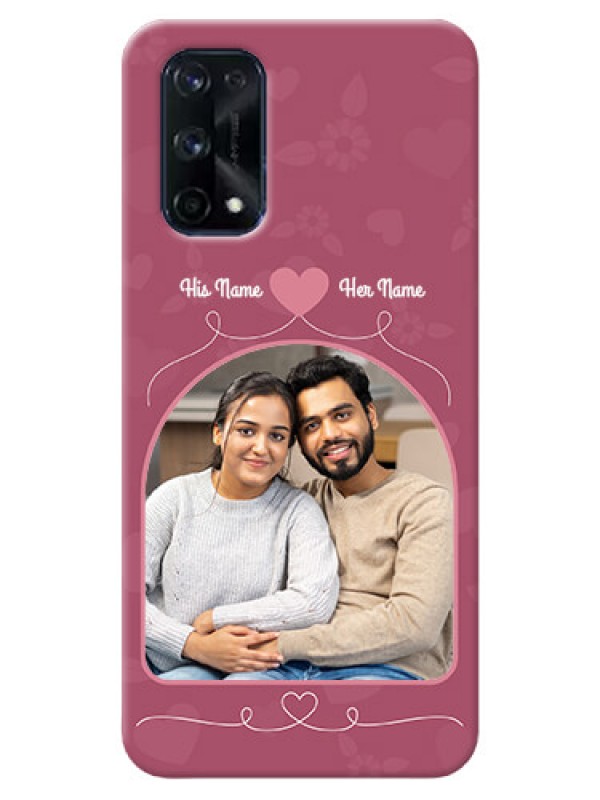 Custom Realme X7 Pro mobile phone covers: Love Floral Design