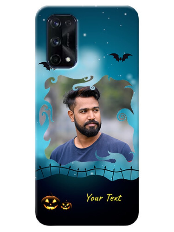 Custom Realme X7 Pro Personalised Phone Cases: Halloween frame design