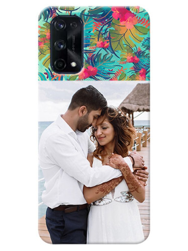 Custom Realme X7 Pro Personalized Phone Cases: Watercolor Floral Design