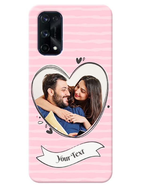 Custom Realme X7 Pro custom mobile phone covers: Vintage Heart Design