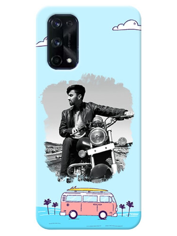 Custom Realme X7 Pro Mobile Covers Online: Travel & Adventure Design